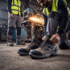 Work Boots and Safety Shoes